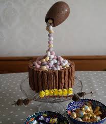 Easter Egg Cake Anti Gravity Easter Cake Easter Cake Easter Themed Cakes Easter Cake Decorating Easter Bunny Cake