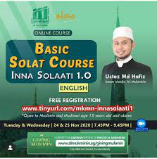 Menteri kanan keselamatan, datuk sri ismail sabri yaakob, berkata hanya 50 jemaah juga dibenarkan menunaikan solat jumaat walaupun masjid atau. Basic Solat Course English Al Mukminin Mosque Facebook
