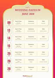 Most auspicious dates in april 2020: Auspicious Wedding Dates In 2020 Shubh Vivah Muhurat 2020 Hindu Marriage Dates