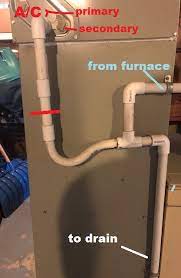 Vacuum the standing water from the condensate pan with a wet/dry vacuum. Clogged Condenate P Trap Doityourself Com Community Forums