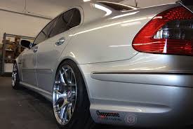 Mercede E55 W211 Hre P40sc Brush Tinted Mercedes E55 Amg Mercedes Benz Cars Mercedes