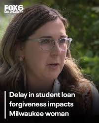 A woman said she qualified for student loan forgiveness, but her  StudentAid.gov account did not accurately reflect her payment count. Link  in comments