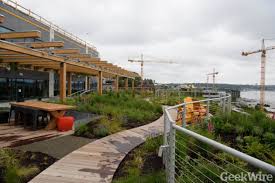 Photos Facebook S Epic New Seattle Outpost Raises The Bar For Tech Offices Outdoor Design Seattle Outdoor Decor