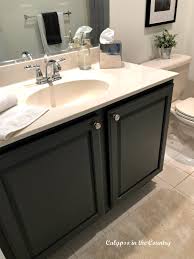 I don't find the scratches and defects significant enough to send the vanity back, but others might. How To Paint A Bathroom Vanity Helpful Tips Calypso In The Country