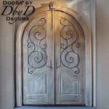 We recently received an email from another happy customer which included this photo of great home on the double front entry doors doors double front entry doors steel double front entry doors exterior porte d'entrée maison ronde. Custom Rustic Doors With Iron Solid Wood Front Entry Doors By Decora