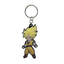 Goku (孫悟空, son gokū) is the main protagonist of the dragon ball franchise, with this version representing his early appearance from the saiyan saga up to ginyu force arc of planet namek saga. Dragon Ball Z Goku Keyring Rubber Keychain Fob