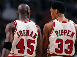 Michael jordan poster wall art 5 piece nba finals basketball room decor canvas printing posters black and white sports wooden framed artwork picture for boys bedroom home decorations 50 w x 24 h. The Last Dance Shows A Michael Jordan You May Know And A Scottie Pippen You Probably Don T The New Yorker