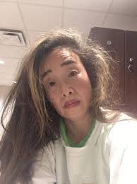 Messy hair…don't care, I got my run on!