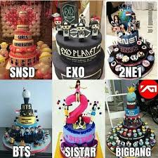 Kue Kpop Kue Kue Ulang Tahun Ulang Tahun