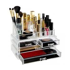 Rangement Maquillage En Acrylique Transparent Rangements Maquillage Boite Rangement Maquillage Organisation Maquillage