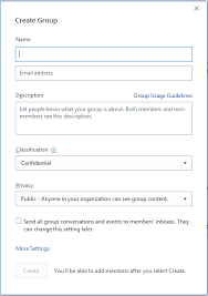 Maybe you would like to learn more about one of these? Create A Group In Outlook Office Support
