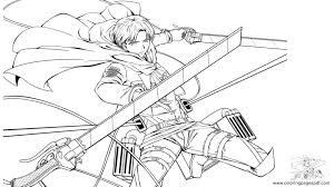 20 elegant tokyo ghoul coloring pages. Coloring Page Of Levi Ackerman Attack On Titan