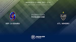 Los colombianos aprovecharon su condición de local y los graves errores en defensa de su rival para quedarse con los tres puntos. Resultados Dep La Guaira Atl Mineiro 1 1 Primera Jornada De Copa Libertadores 2021 22 4 Resumen Goles