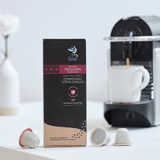 A story of respect for the people and the environment, which led us to become the first italian coffee company to obtain the prestigious b corp certification. Blue Goose Peruvian Compostable Nespresso Coffee Capsules 10x 5 5g Organic Plastic Free Bulbs