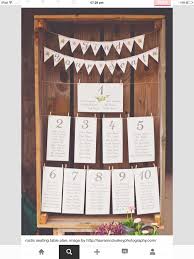 Joke Table Plan With Bunting In 2019 Seating Chart Wedding