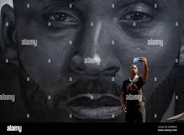 Angeles kobe mural hi-res stock photography and images