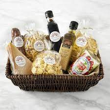 These gift basket ideas will impress your friends with beautiful gift to enjoy throughout the holiday season. Best Of Italy Gift Basket Williams Sonoma