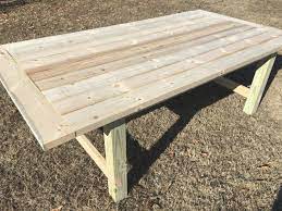 If you love table tennis but don't have the scratch to buy one from your local sports store, i'm here to tell you that you can actually build your own ping pong table! Diy Farmhouse Table The Home Depot Blog