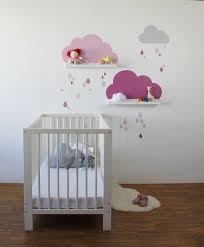 Wandtattoo Wolken Fur Ikea Bilderleiste Farbe Rosa Babyzimmer Aufkleber Babyzimmer Deko Babyzimmer Wandgestaltung