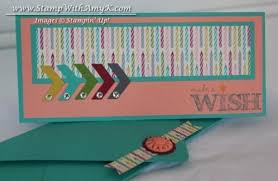 You could roll or fold dollar bills to slip into the pocket of this apron gift card holder. Envelope Punch Board Money Holder Tutorial New Everyday Occasions Cardmaking Kit Stamp With Amy K