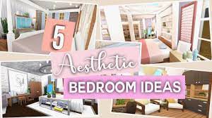 Here, in this game, you can suffice your purpose of building the modern aesthetic. Roblox Bloxburg 5 Aesthetic Bedroom Ideas Room Tour Youtube