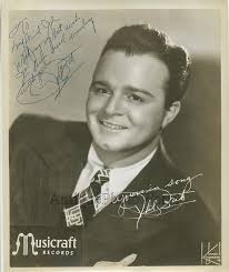 Phil Brito singer actor antique hand signed photo