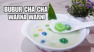 Rendam sahaja semalaman atau minima 4 jam untuk mudahkan proses merebus pulut. Bubur Cha Cha Warna Warni 6 Bahan Tepung Pulut Iban Vlog Asian Food Sarawakku Sayang Youtube