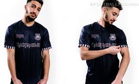 It's that time of year when leaked images of the new kits and/or concept designs begin to do the rounds on social media as fans eagerly anticipate the official release of the new season's strips. West Ham X Iron Maiden 2021 Away Kit Football Fashion