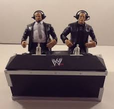 Wwe Announcer Table Mattel Accessories W Tazz Joey Styles Mattel Action Figures Kids