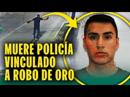 Balean a policía vinculado a robo de oro: Cámara captó sus últimos minutos 