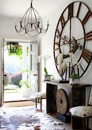 Ways To Hang Wall Clocks White Home Decor Shabby Chic Interiors Tall Wall Decor
