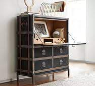 Users do note that the unit isn't the easiest to set up, so make sure you have an extra set of hands on deck. Corner Secretary Desks With Hutch Pottery Barn