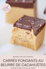 Carres Fondants Au Beurre De Cacahuetes Healthy Alie Recette En 2020 Beurre De Cacahuetes Gateaux Et Desserts Recette Beurre De Cacahuete