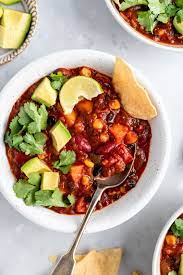 Actually The Best Vegetarian Chili Recipe Ever Ambitious Kitchen Recipe In 2020 Vegetarian Chili Recipe Vegetarian Chili Vegetarian Chili Easy