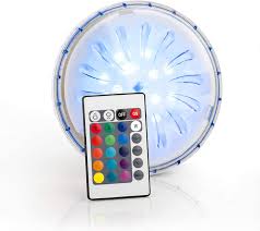 Gre Pled1c Projecteur Led Couleur Pour Piscine Hors Sol Blanc 15 X 15 X 3 Cm Amazon Fr Jardin