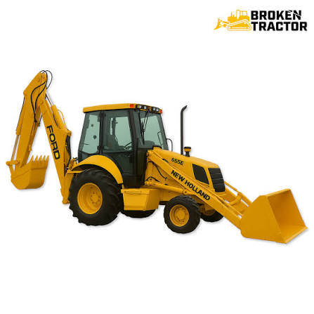New Holland 655E Backhoe Loader