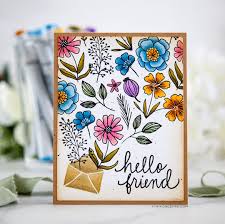 Flora Fauna Flower Garden Floral Cards Cards Handmade Flora And Fauna