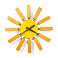 george nelson associates tab wall clock model 2285a dzhordzh nelson nastennye chasy kitajskie fonari