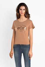 Découvrez la collection femme, qui propose des vêtements casual ou élégants, faciles à vivre, toujours confortables : Camps United Tee Shirt 54cp2ts320 Marron Femme Des Marques Et Vous