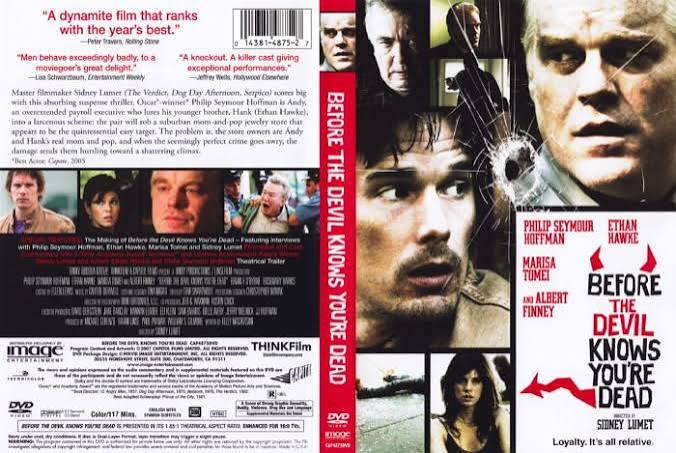 Before the Devil Knows You're Dead (2007) WS R1 - Movie DVD - CD label, DVD  Cover, Front Cover