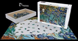 And also — let's be honest — it's stunning to look at. Vincent Van Gogh Irises Art Puzzle 1000 Pieces