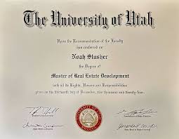 Excited to share that I've officially completed my Master of Real Estate…