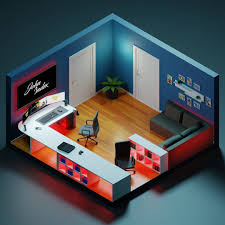 John S W On Instagram Mein Gaming Zimmer Grosses Dankeschon An Dopegamingsetup Fur Diese 3d Ansicht Gami In 2020 Game Room Design Game Room Room Setup