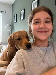 Yesterday, my 5 month old Golden Retriever pup Bowie made a surprise  appearance in an interview. 🐶 She was a wonderful Co-Interviewee for 1 out  of 3 roles I'm hiring for in