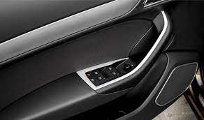 For Audi Q3 2012 2013 2014 2015 Left Hand Drive Car Window Button Control Panel Cover Trim 4pcs Audi Q3 Interior Accessories Door Handles