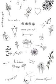 Focus On The Good Focus On The Good In 2020 Cute Small Tattoos Tattoo Design Drawings Small Tattoos