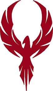 Tribal Phoenix Rebellion Symbol Spray Painted On The Crumbled City Buildings Sidewalks Inside The Tunnel Phoenix Bird Art Phoenix Bird Logo Gallery