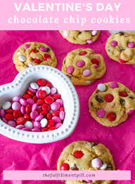 Valentine S Day Chocolate Chip M M Cookies Recipe Chocolate Chip M M Cookies Cookie Recipes Chewy Homemade Cookies