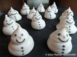 Pochoirs papier de noël x8. Faire Des Meringues De Noel Page 2