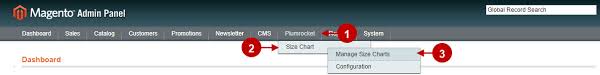 Magento Size Chart V1 X Configuration